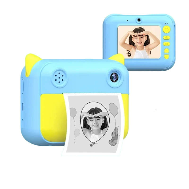 Фотоаппарат для детей с фотобумагой UM001000752, Blue Фотоаппарат для детей с фотобумагой UM001000752, Blue