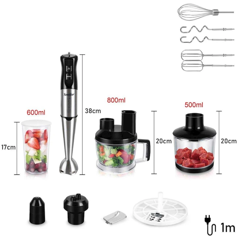 Blender Sonifer 10-u 1-də SF-8086 (6971184585291) Blender Sonifer 10-u 1-də SF-8086 (6971184585291)