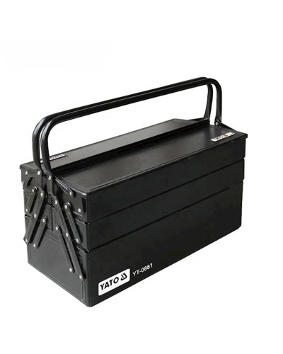 Alətlər üçün qutu Yato YT-0887, 47.5x23x36.5 sm, qara