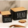 Набор контейнеров для хранения хлеба, 2 шт, черный Набор контейнеров для хранения хлеба, 2 шт, черный