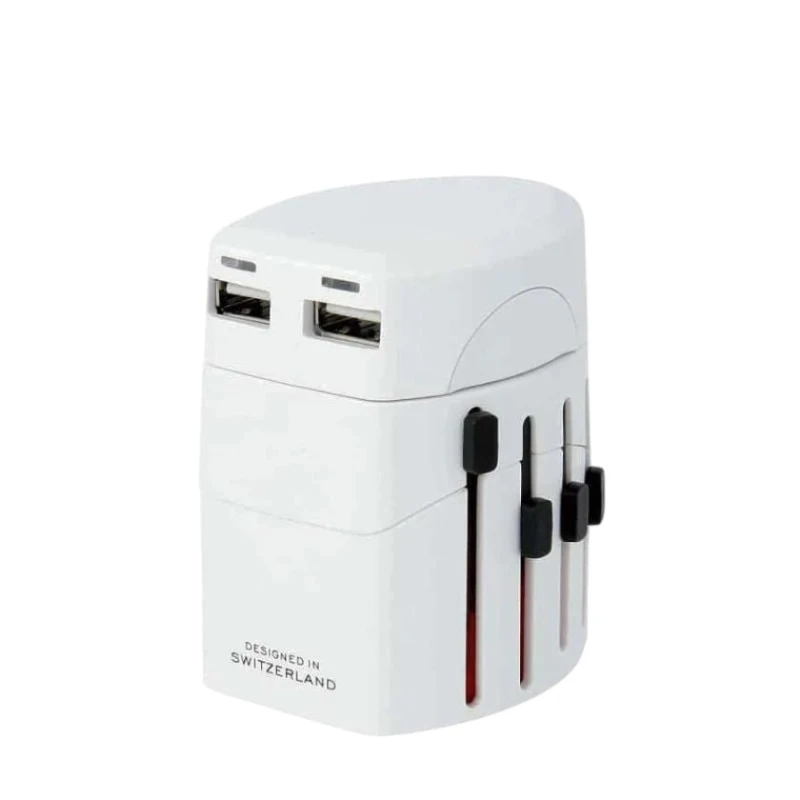 Şarj cihazı Skross EVO Compact World Travel Adapter with dual USB