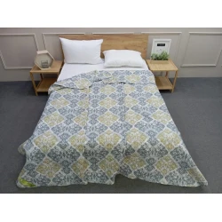 Летнее покрывало SE050, 195x215 см, стёганое, двуспальный