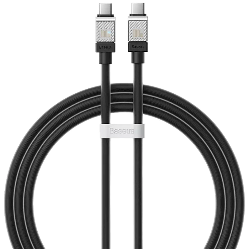 Кабель USB Baseus CoolPlay Series Type-C to Type-C, 1 м, Black