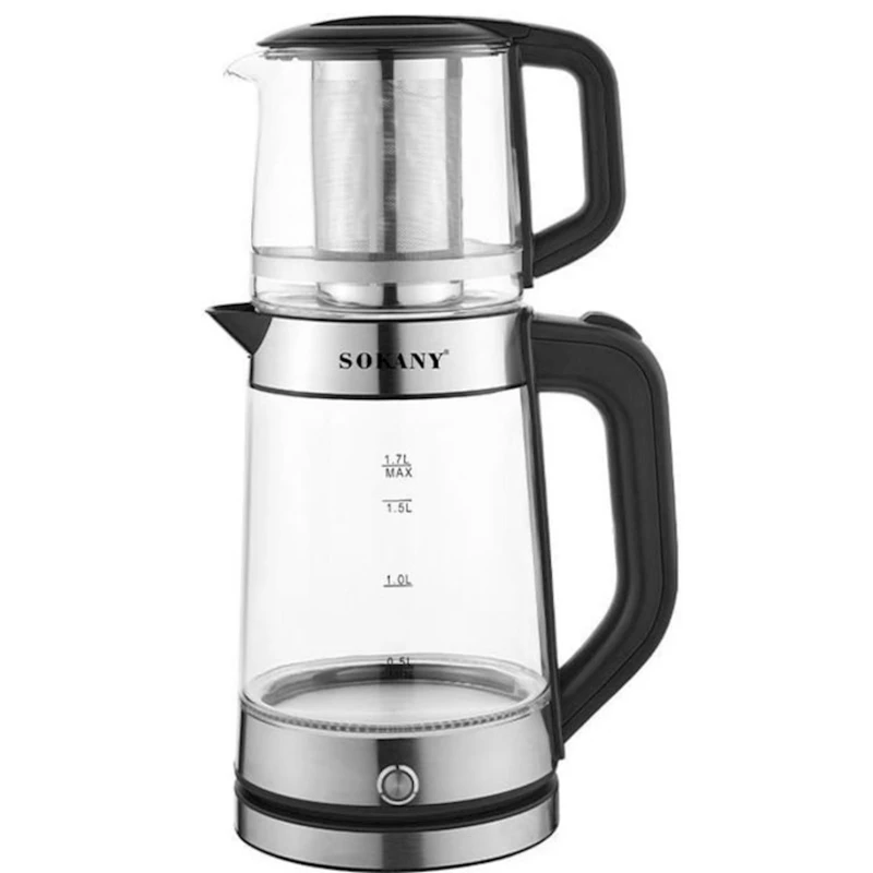 Электрочайник с заварником Sokany SK-SH-1093