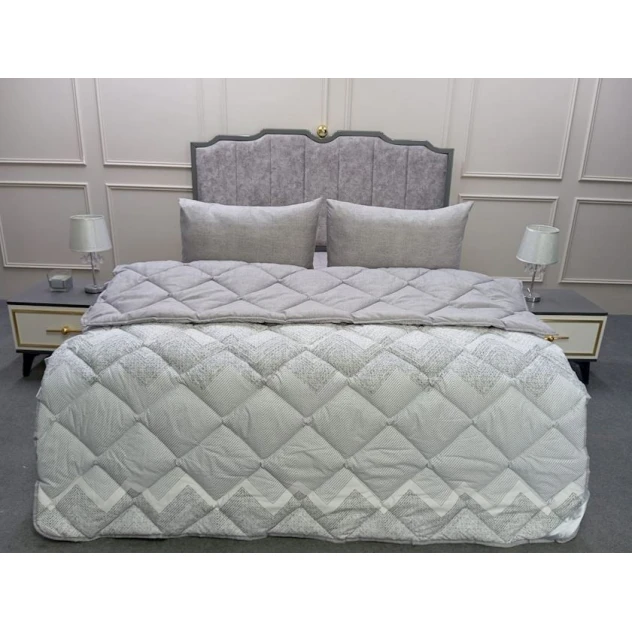 Одеяло Sahara Moon Star SHA-00001475, 195x215 см, двуспальный, зимнее, разноцветное