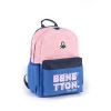 Məktəbli bel çantası Benetton 03766 çəhrayı/göy