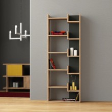 Stellaj Ev Plus ev_13111203, LDSP, antrasit/bej, 1620x250x690 mm
