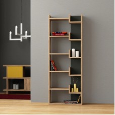 Stellaj Ev Plus ev_13111203, LDSP, antrasit/bej, 1620x250x690 mm