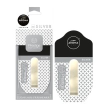 Avtomobil üçün ətirləndirici Aroma Car Prestige Drop Control Silver, asma - 83206