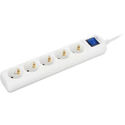 Сетевой фильтр 2Е 3Gх1.0 mm, 3м, 5-розеточный, Белый (2E-U05ESM3W) Сетевой фильтр 2Е 3Gх1.0 mm, 3м, 5-розеточный, Белый (2E-U05ESM3W)