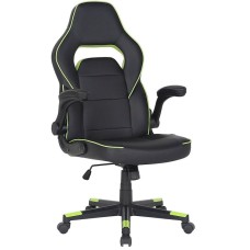 Oyun kreslosu 2E Gaming Hebi Black/Green