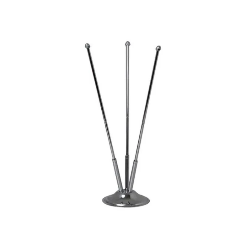 Masaüstü bayraq dirəyi EG81348, 35 sm, gümüşü