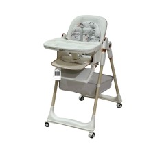 Uşaq yedizdirmə oturacağı Kidilo VL-KIDS-083, ağ, 3 yaşadək