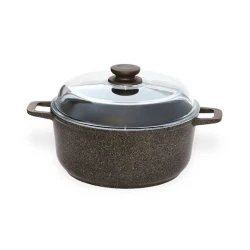 Кастрюля Biol Saucepan, 24x11 см, 4 л, коричневый