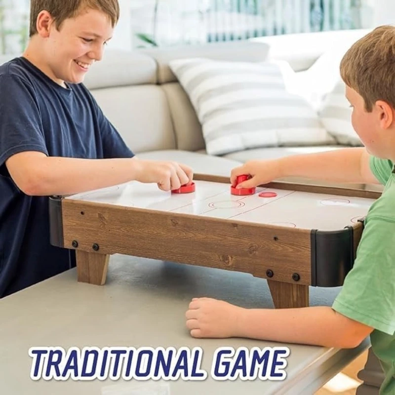 Настольный аэрохоккей Wilton Bradley, дерево, 70x36.5x10.5 см Настольный аэрохоккей Wilton Bradley, дерево, 70x36.5x10.5 см