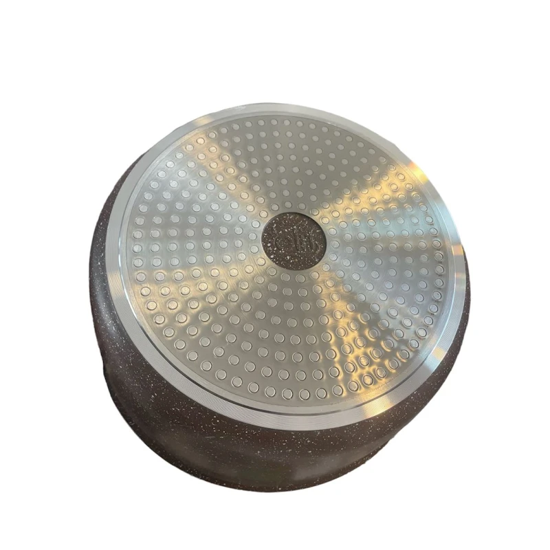 Кастрюля Elif ZTW-QE28, 6.5 л, коричневая