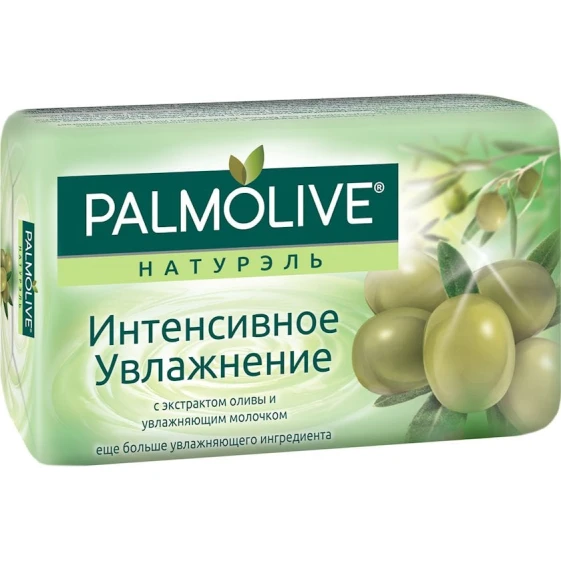 Мыло туалетное Palmolive интенсивное увлажнение с экстрактом оливы и увлажняющим молочком 90 г Мыло туалетное Palmolive интенсивное увлажнение с экстрактом оливы и увлажняющим молочком 90 г