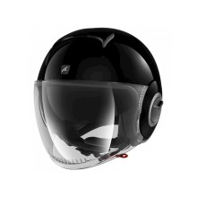 Motosikl dəbilqəsi Shark Nano Blank HE2802E BLK, ölçü S, qara