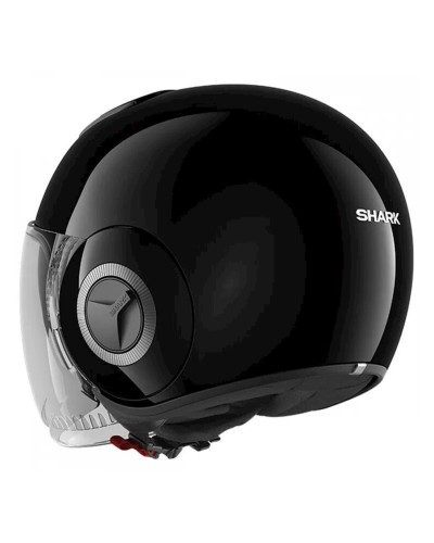 Motosikl dəbilqəsi Shark Nano Blank HE2802E BLK, ölçü S, qara