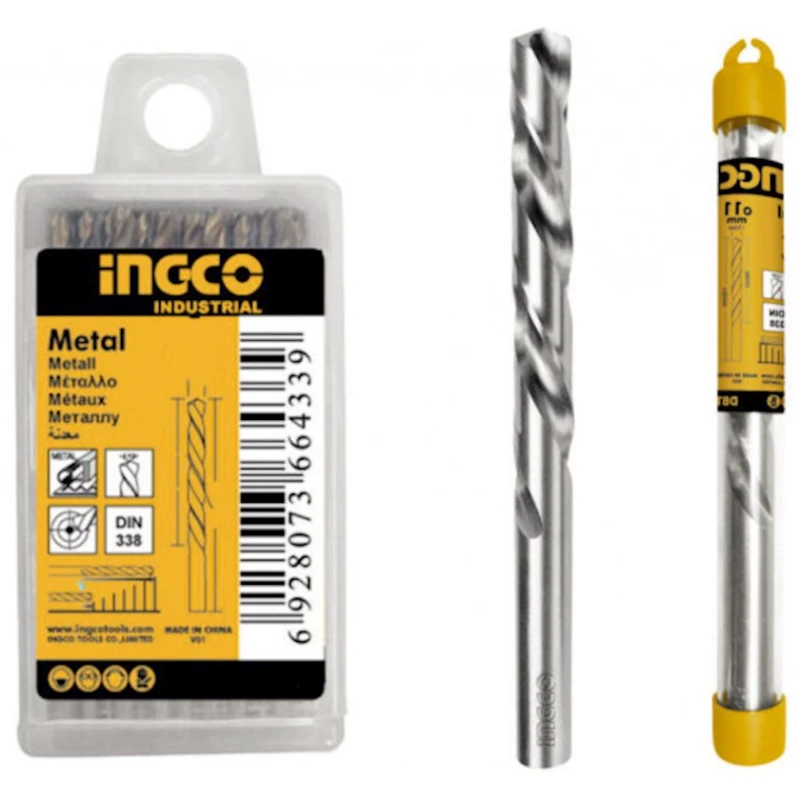 Metal üçün burğu Ingco М2 HSS DBT1111001, 10x133х87 mm Metal üçün burğu Ingco М2 HSS DBT1111001, 10x133х87 mm