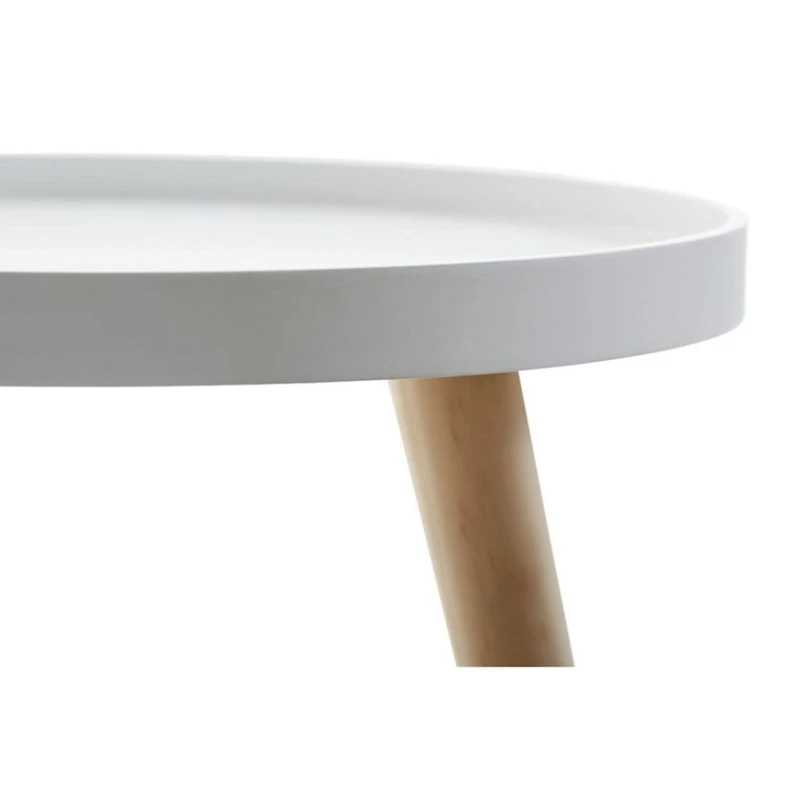 Журнальный стол JYSK Bakkebjerg, диаметр 40 см, высота 43 см, массив сосны/МДФ, белый/коричневый Журнальный стол JYSK Bakkebjerg, диаметр 40 см, высота 43 см, массив сосны/МДФ, белый/коричневый