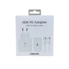 Сетевое зарядное устройство Samsung 45W PD Power USB Type-C 5A/1.8m White