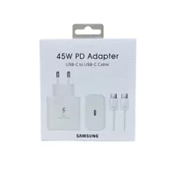 Сетевое зарядное устройство Samsung 45W PD Power USB Type-C 5A/1.8m White