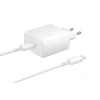 Сетевое зарядное устройство Samsung 45W PD Power USB Type-C 5A/1.8m White