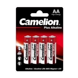 Batareya Camelion Plus Alkaline AA LR6 1.5V, 4 ədəd
