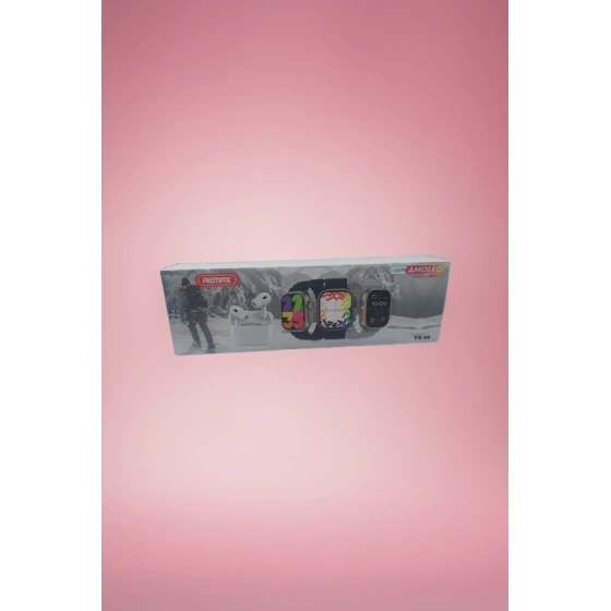 Smart saat Remax YX-99 Pro qulaqlıq, slikon kəmər Smart saat Remax YX-99 Pro qulaqlıq, slikon kəmər