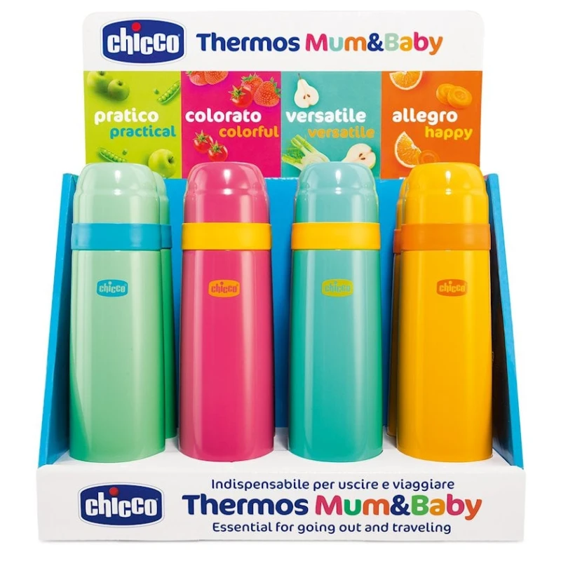 Металлический термос Chicco 