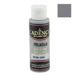 Акриловая краска Cadence Premium Acrylic Paint 6036 Gray, серый, 70 мл Акриловая краска Cadence Premium Acrylic Paint 6036 Gray, серый, 70 мл
