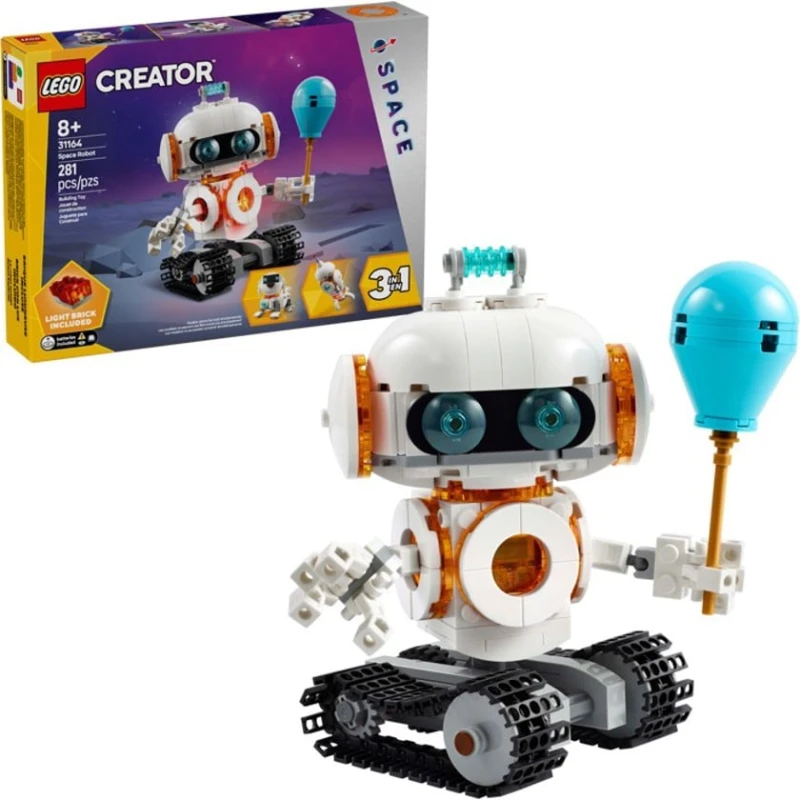 Конструктор LEGO Creator 31164 Space Robot, 281 элемент Конструктор LEGO Creator 31164 Space Robot, 281 элемент