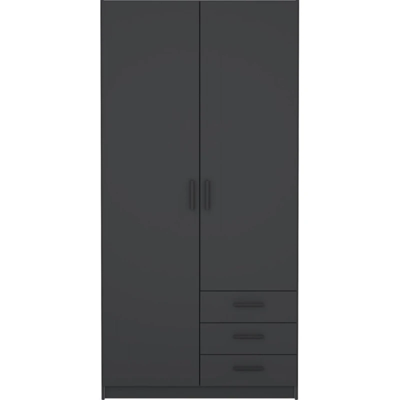 Шкаф Art Mebel Art-60-43, серый, 210х60х50 см Шкаф Art Mebel Art-60-43, серый, 210х60х50 см