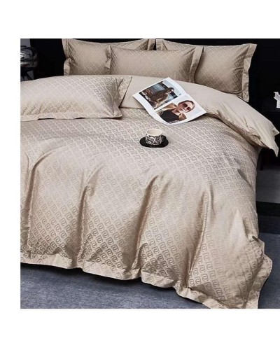 Yataq dəsti Maison Dor homestore_vm639, yorğan üzü 200x220 sm, mələfə 240x260 sm, yastıq üzü (2 əd) 50x70 sm, ikinəfərlik, satin, bej