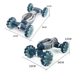 Радиоуправляемая машина, пластик/металл, серая, 3+ лет