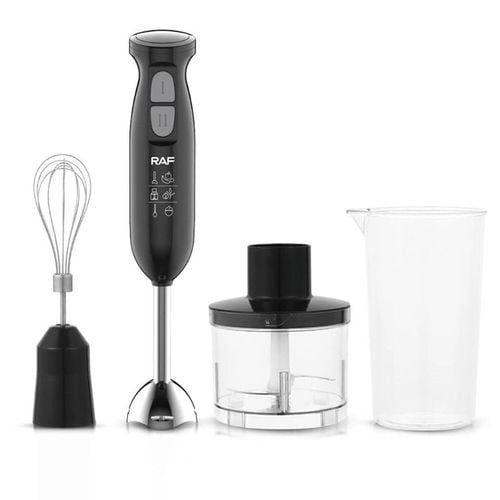Novatech RAF R.32777 Blender Seti 800W Güc, Turbo Rejim, Çırpıcı və Doğrayıcı ilə Tam Set