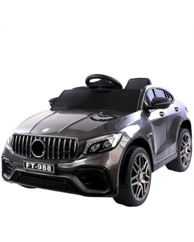 Uşaq elektrik avtomobili Mercedes-Benz GLC 63 FT-988, 2 motor, boz