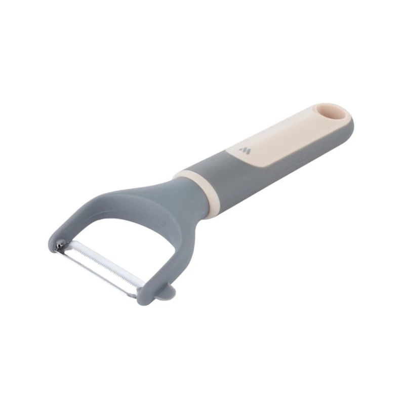 Овощечистка Werner Anzio 51172, 17 см, нержавеющая сталь/пластик/термопластичная резина, бежевый/серый Овощечистка Werner Anzio 51172, 17 см, нержавеющая сталь/пластик/термопластичная резина, бежевый/серый