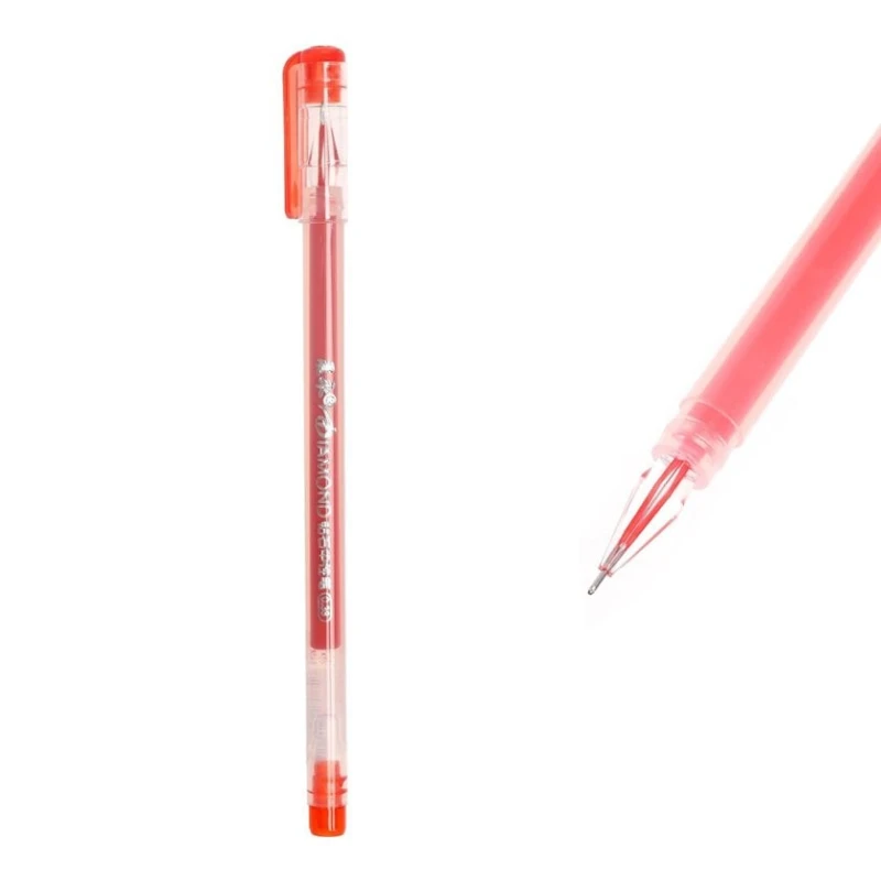 Гелевая ручка Diamond, 0.38 мм, красная