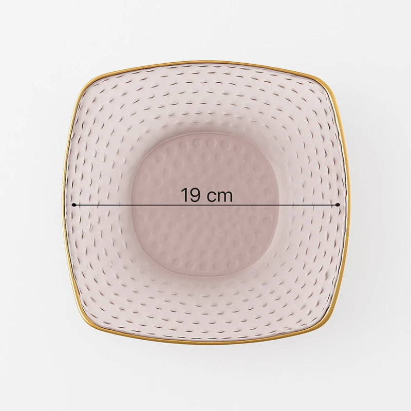 Салатница Home Depo HOME0112, 19 см, розовая Салатница Home Depo HOME0112, 19 см, розовая