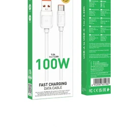 Kabel USB Hoco X115,100w Type-C toType-C qara