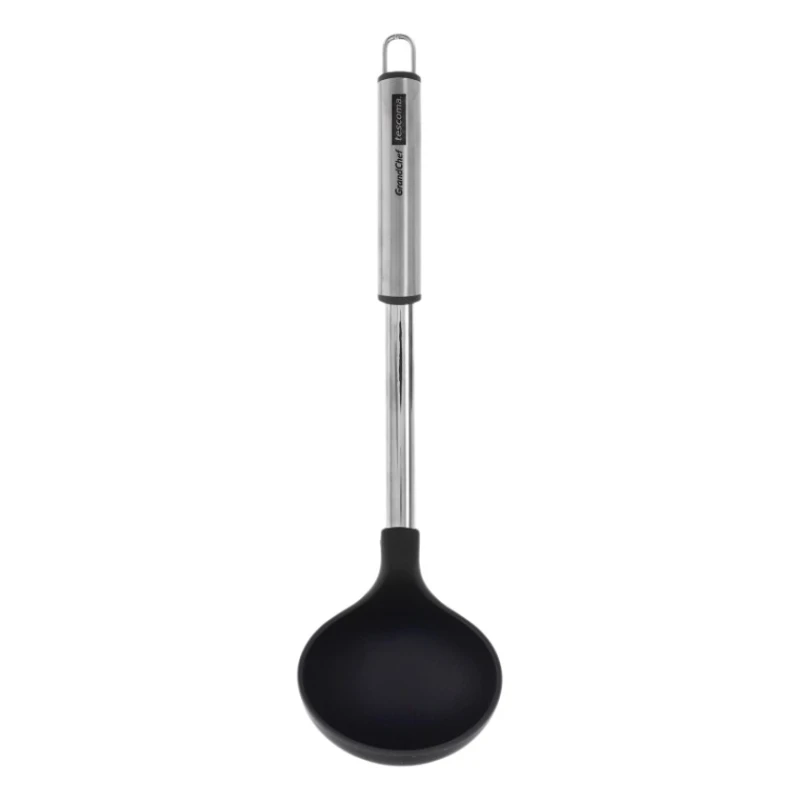 Ложка Tescoma Grandchef Ladle, нержавеющая сталь/нейлон, серебристая/черная, 340 мм
