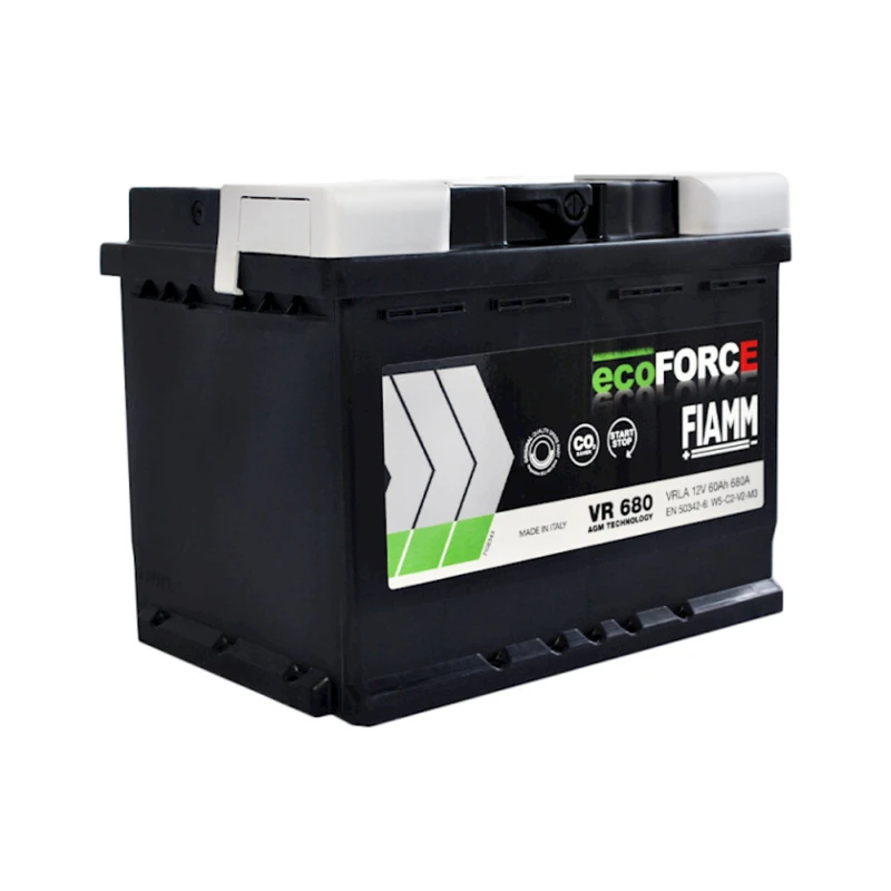 Автомобильный аккумулятор Fiamm Ecoforce VR680 60Аh 680A L2 AGM R+
