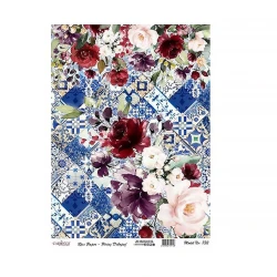 Рисовая бумага для декупажа Cadence А3 - 732 Рисовая бумага для декупажа Cadence А3 - 732