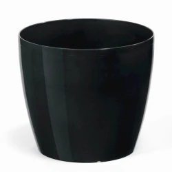 Dibçək Lamela Magnolia 13 sm, plastik, qara