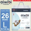 Детские подгузники AIWIBI Premium L, 9-14 кг, 26 шт