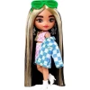 Кукла Barbie HGP64 Extra Minis Мини-кукла с черными волосами