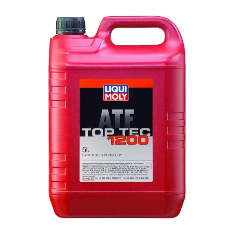 Трансмиссионное масло Liqui Moly Top Tec ATF 1200, 5 L Трансмиссионное масло Liqui Moly Top Tec ATF 1200, 5 L