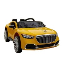 Uşaqlar üçün elektrik avtomobil BJ966, 3-10 yaş, 106x67x45 sm, sarı